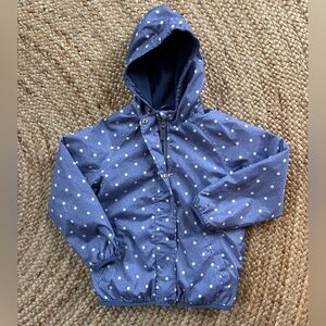 Kids Blue Polka Dot Jacket